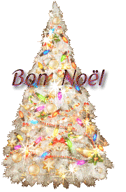 Gif joyeux Noël traineau